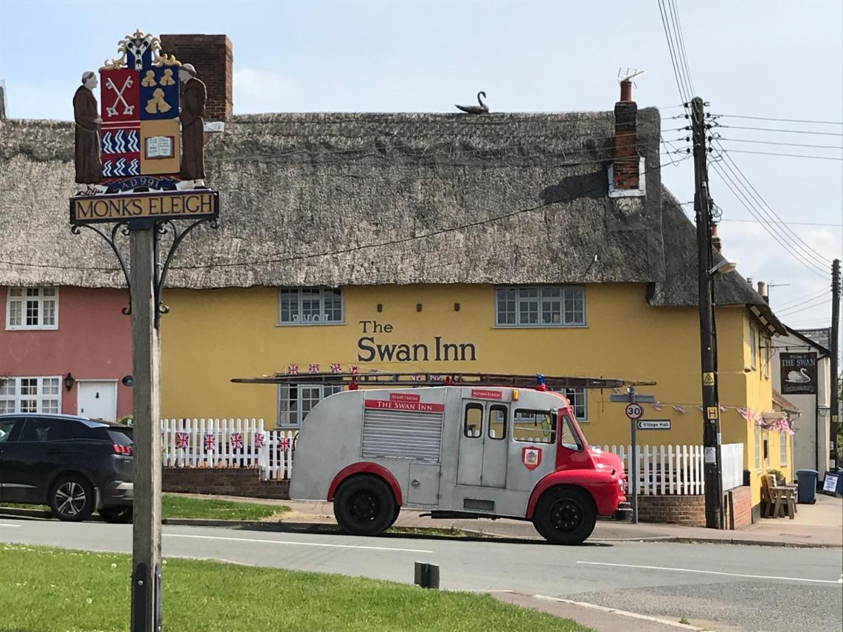 Monks Eleigh The Swan Inn מראה חיצוני תמונה